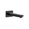 Matte Black Wall Mount Bathtub Spout